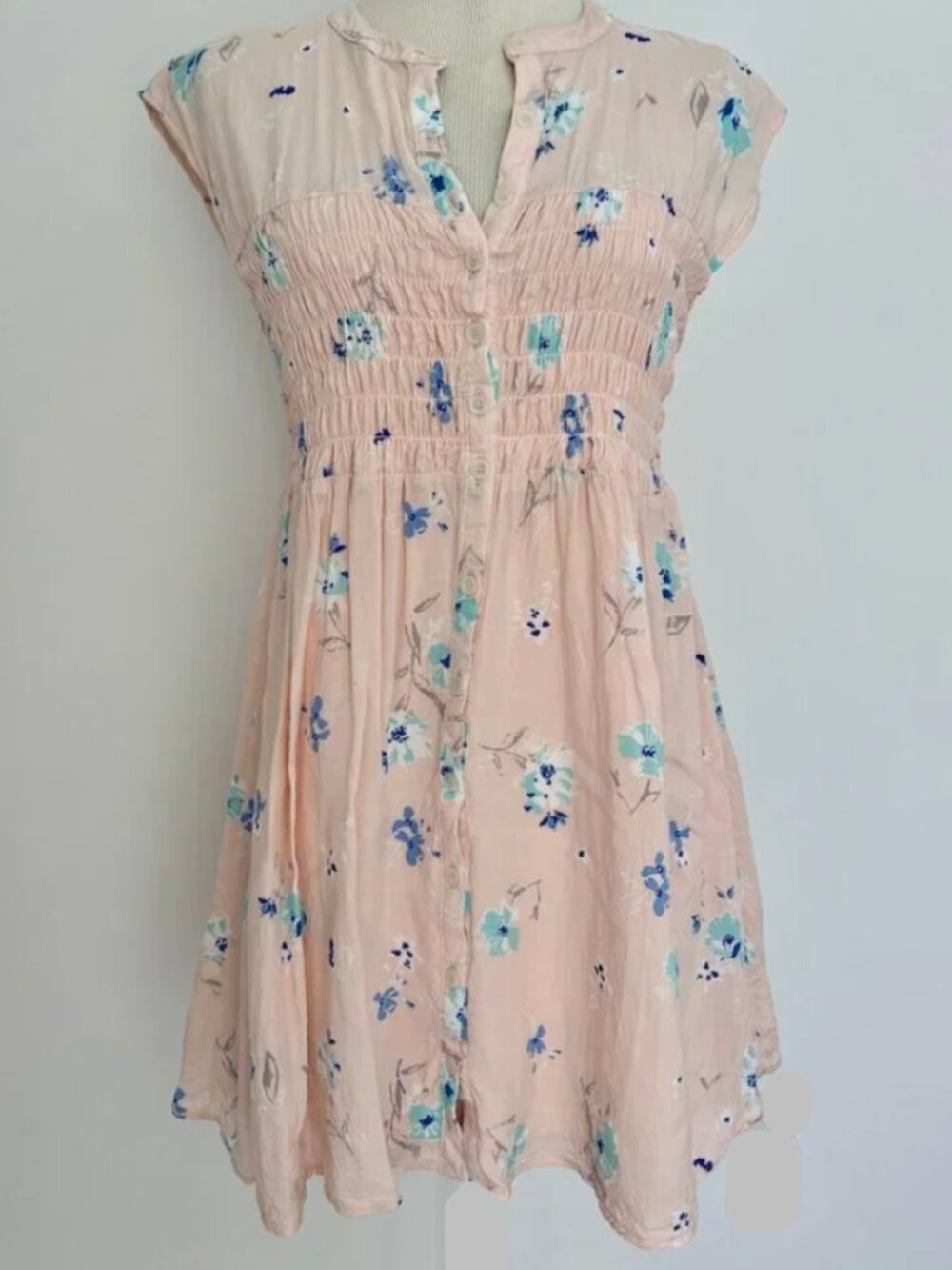 Free People - Floral Mini Dress - Picture 2 of 9